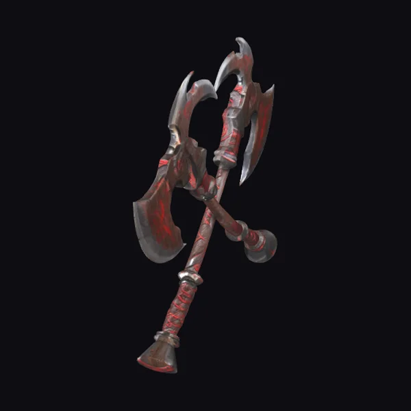 Double Bladed Battle Axe