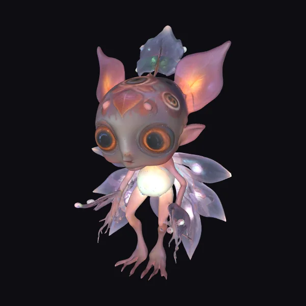 Glowing Nature Spirit Creature