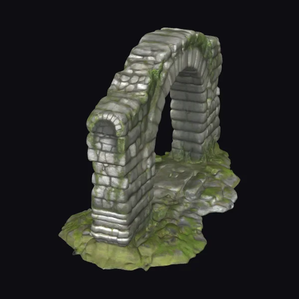 Weathered Stone Archway