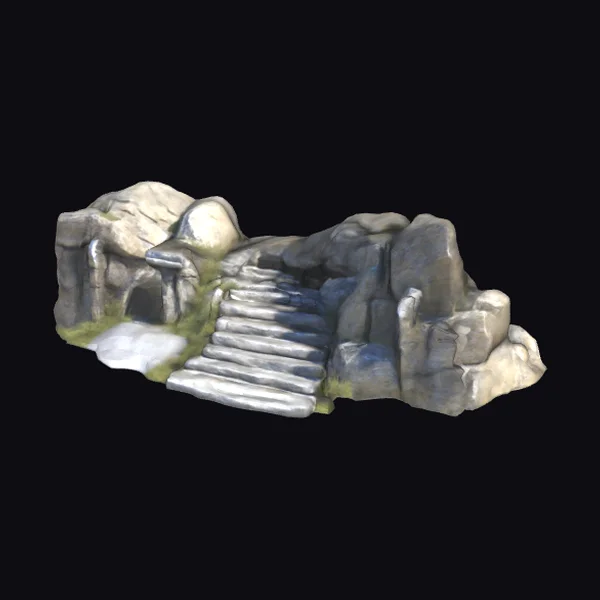 Rugged Stone Archway