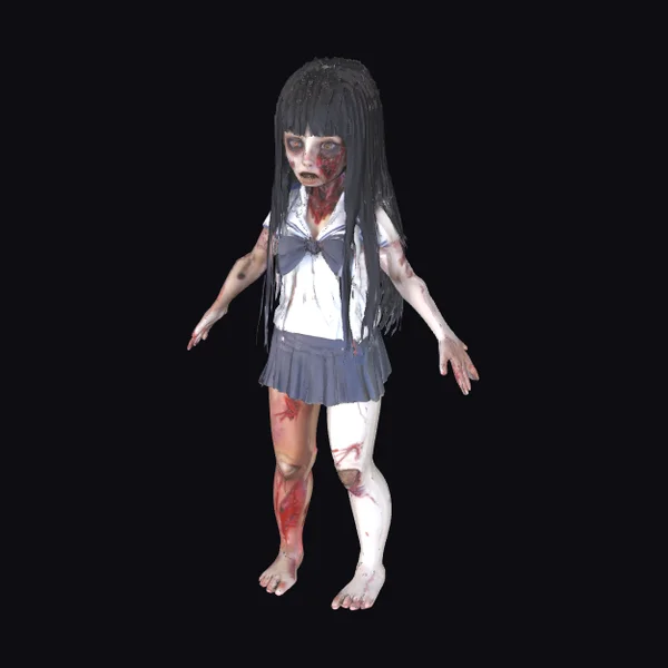 Zombie School Girl