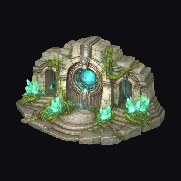 Ancient Ruins Portal Entrance