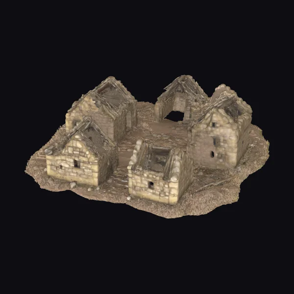 Abandoned Village Ruins