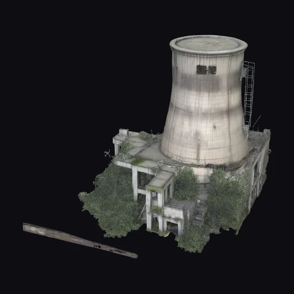 Abandoned Nuclear Power Tower