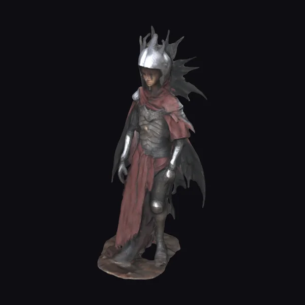 Dark Knight with Raven Cape