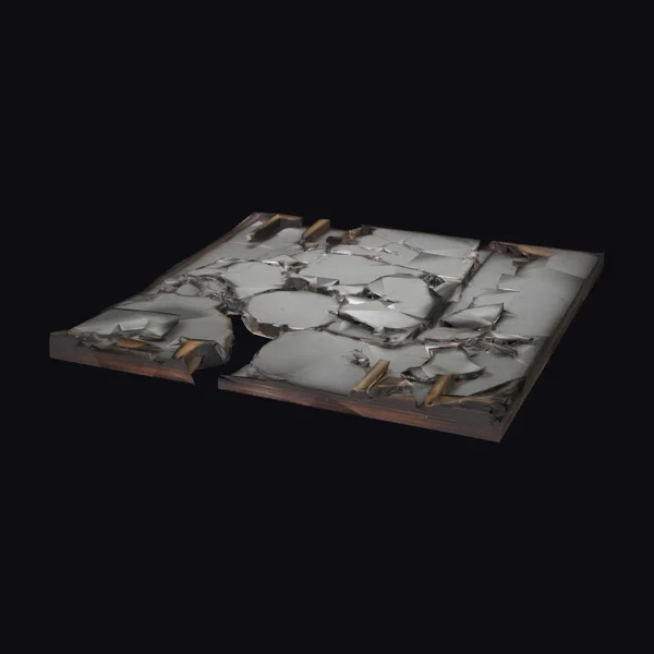 Broken Abandoned Ceiling