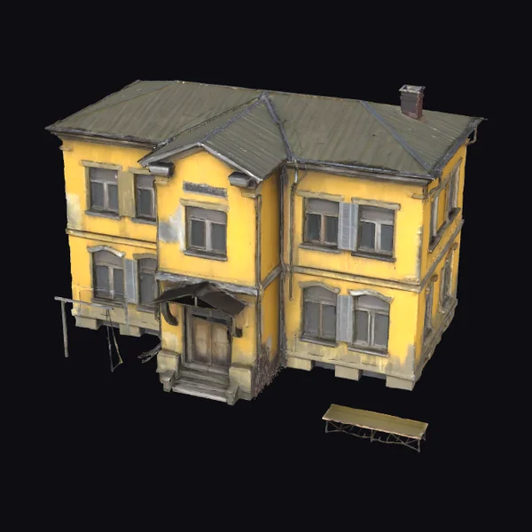 Abandoned Schoolhouse Building