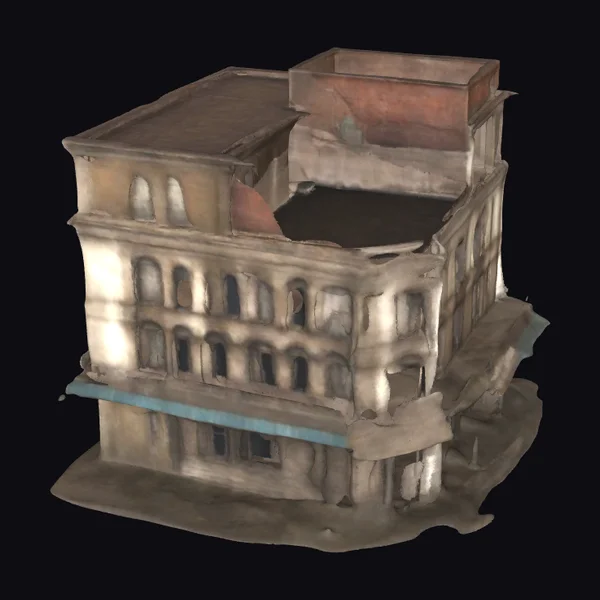 Abandoned Theater Building