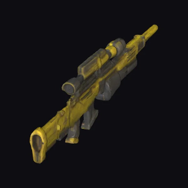 Yellow Sniper Rifle
