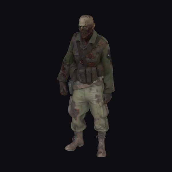 Zombie Military Soldier