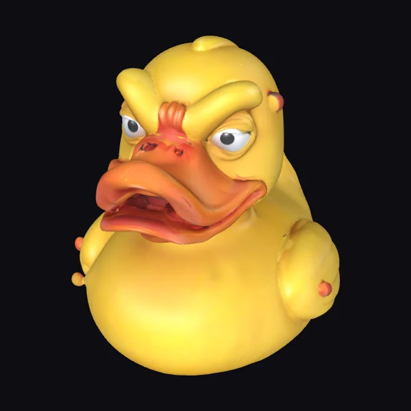Angry Rubber Duck