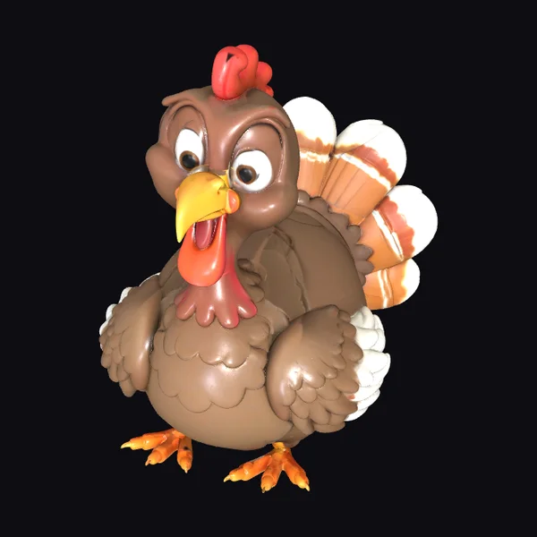 Cartoon Turkey Balloon