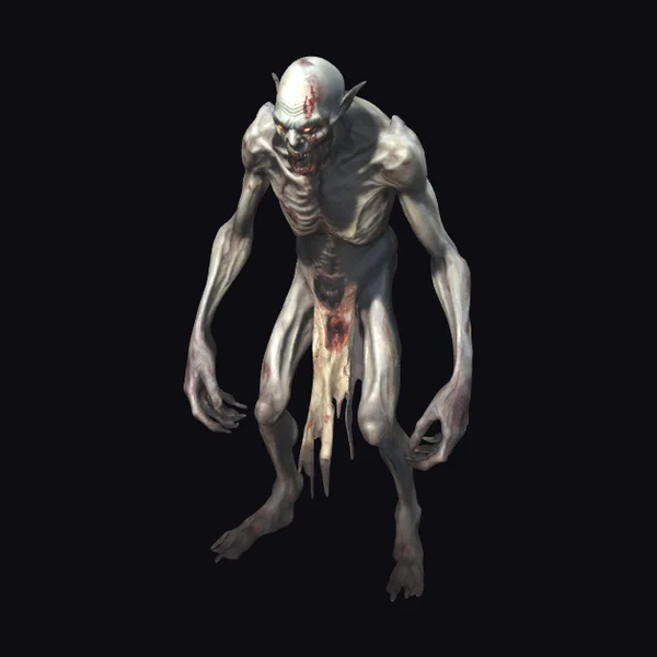 Emaciated Demon Creature