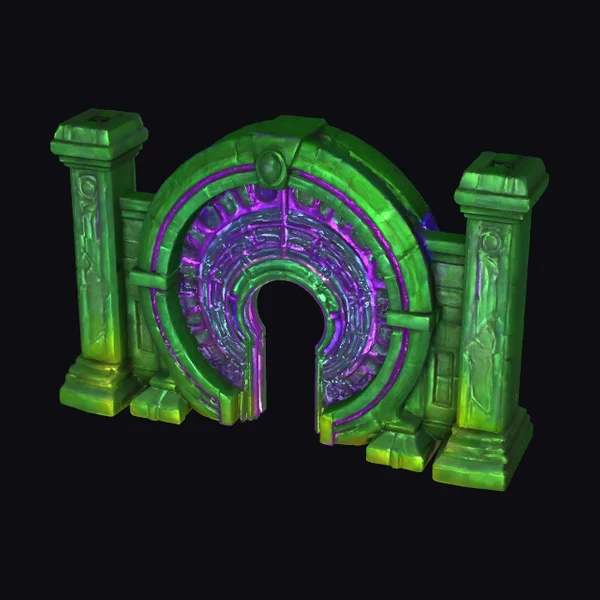 Ancient Green Archway