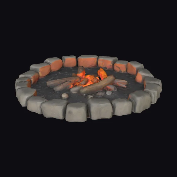 Burning Stone Fire Pit
