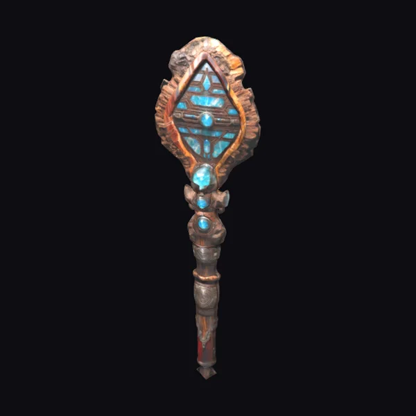 Ancient Shamanic Staff