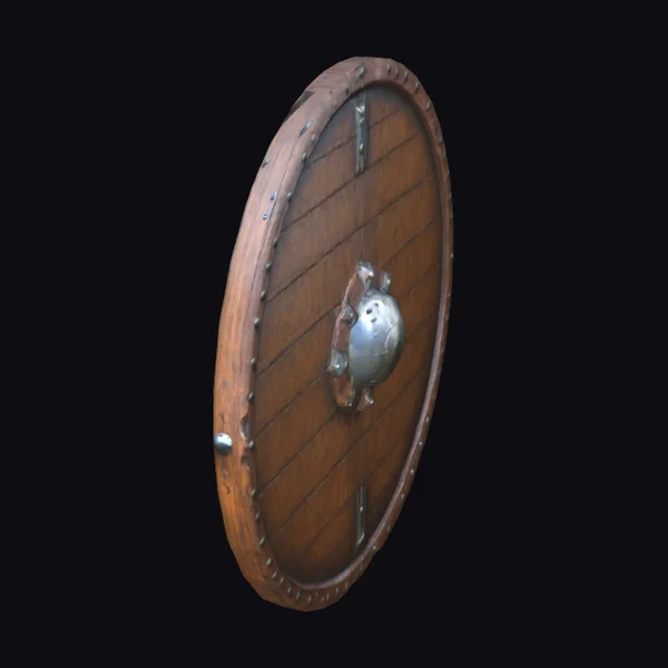 Wooden Round Shield
