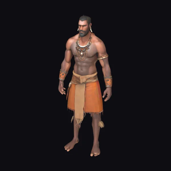 Ancient Warrior Statue