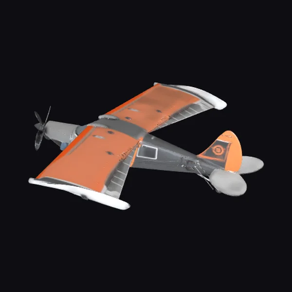 Orange Remote Controlled Flyer