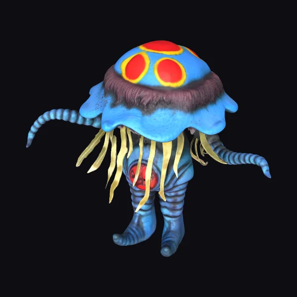 Alien Jellyfish Creature