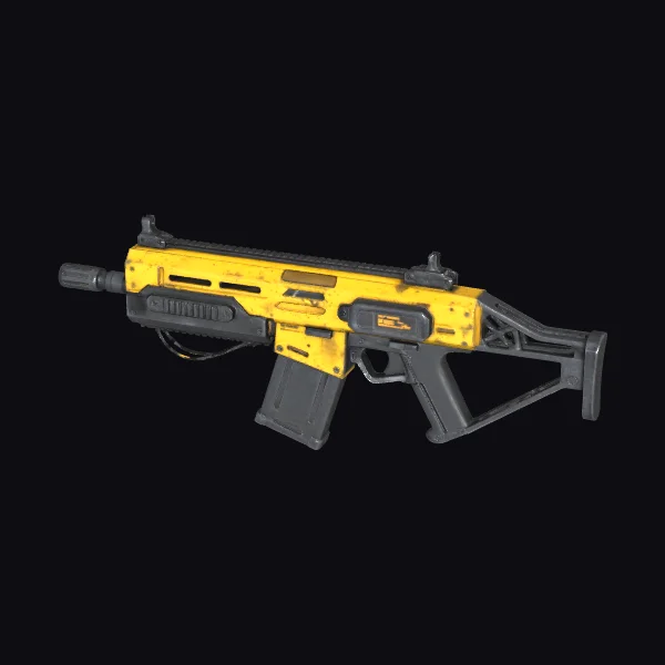 Yellow Assault Rifle