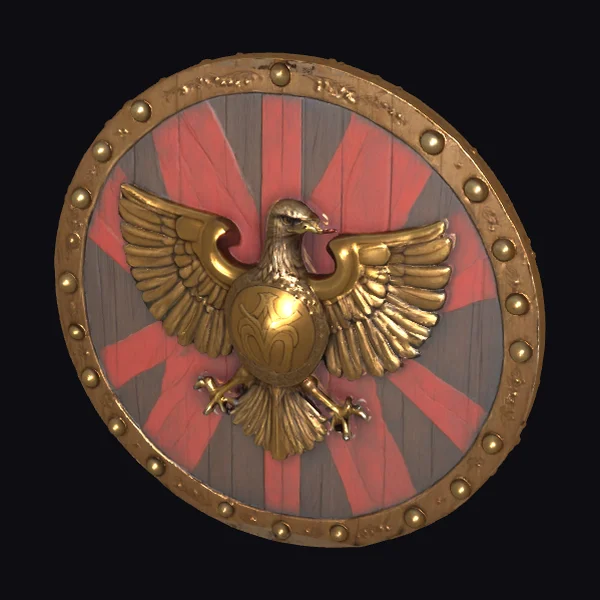 Roman Style Eagle Shield