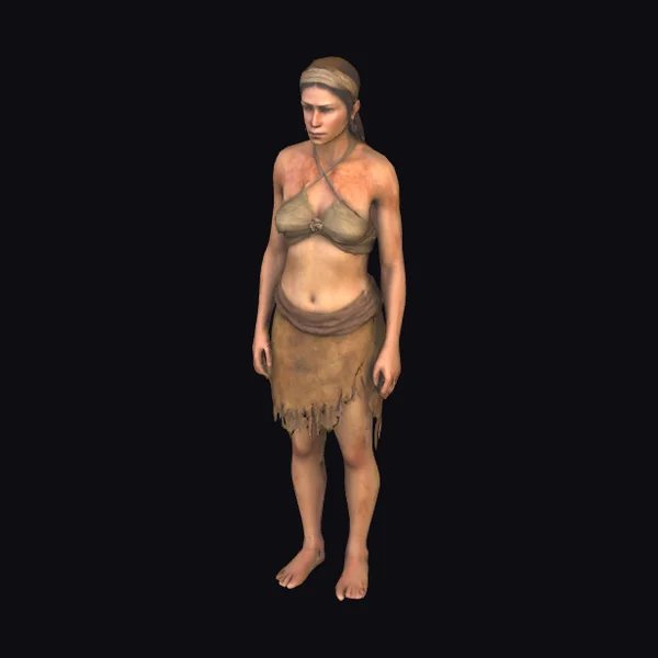 Ancient Tribal Female Figure