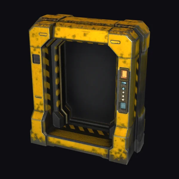 Yellow Portal Frame