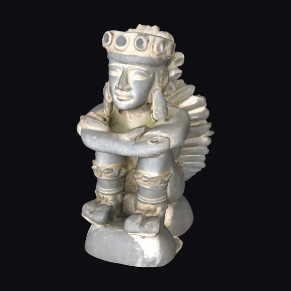 Ancient Aztec Figure Statue