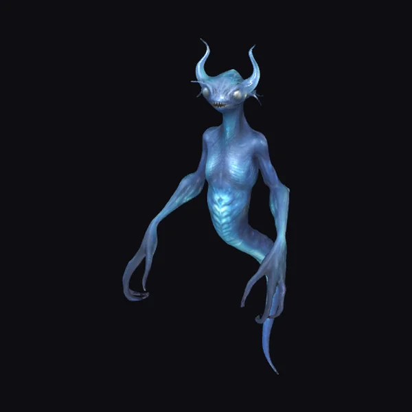 Blue Transdimensional Creature