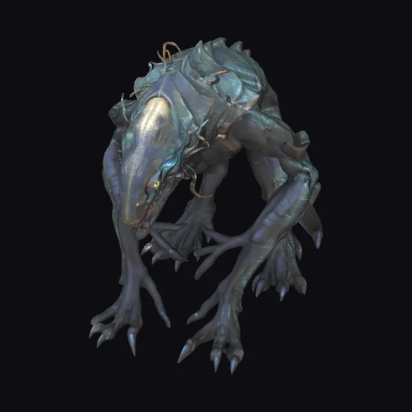 Dark Scaly Quadruped Creature