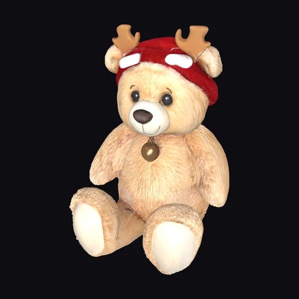 Cute Teddy Bear Reindeer