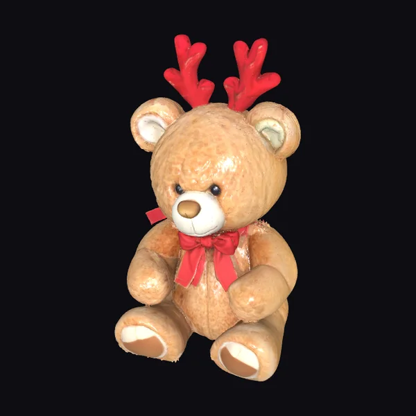 Cute Teddy Reindeer