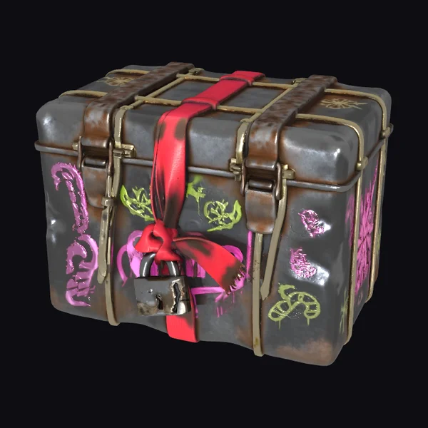 Graffiti Metal Gift Box
