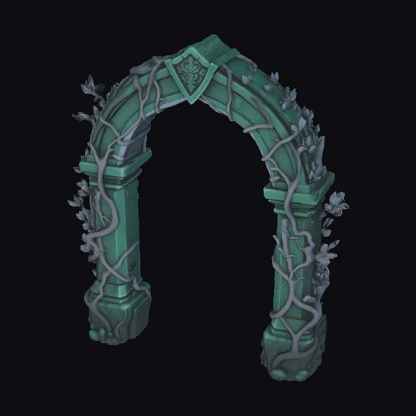 Vine Covered Archway