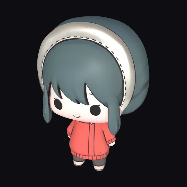 Chibi Winter Girl