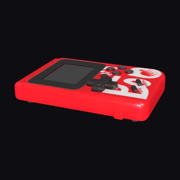 Red Retro Handheld Console
