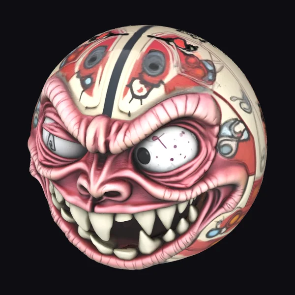 Graffiti Basketball Head