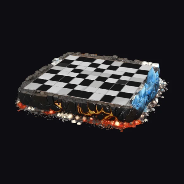 Burning Chessboard