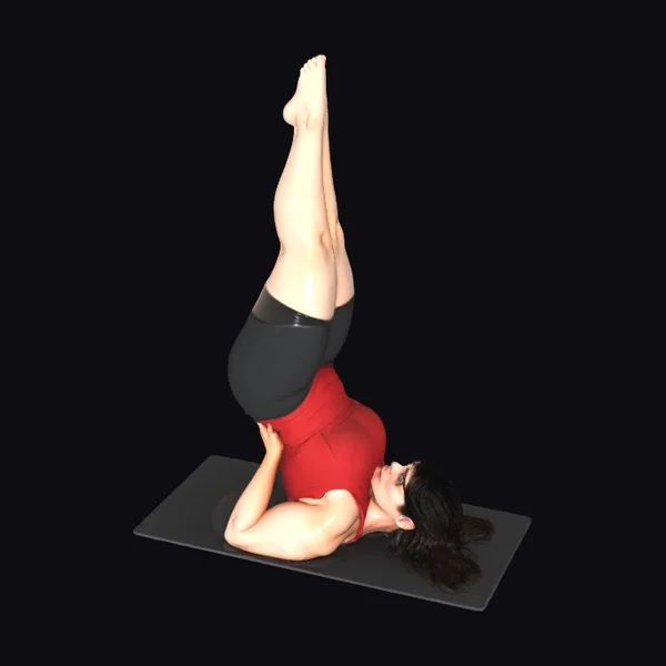 Woman in Yoga Pose