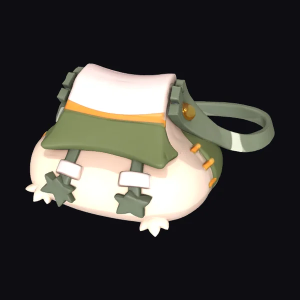 Green Starry Satchel