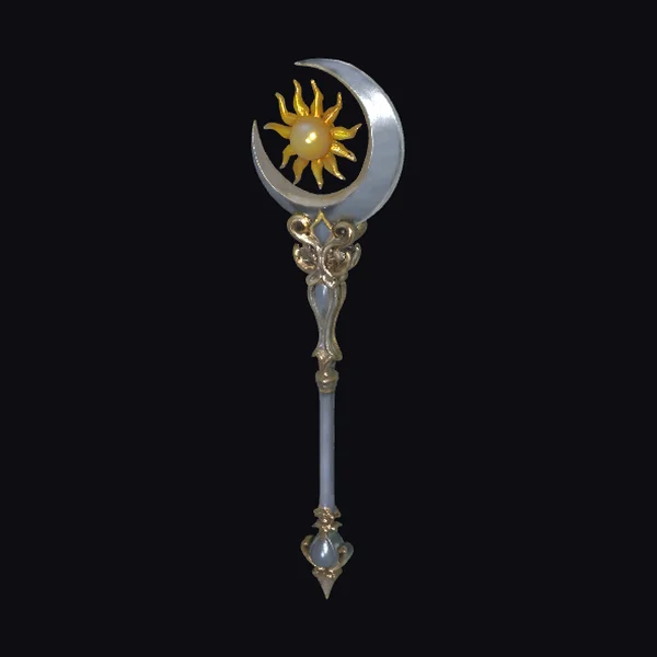 Astral Crescent Scepter