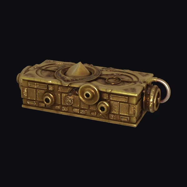 Ancient Golden Magical Device