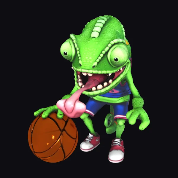 Chameleon Slam Dunk