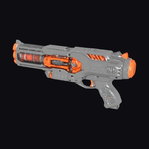 Toy Water Gun Left Shell