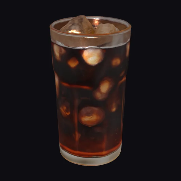 Glass of Iced Cola