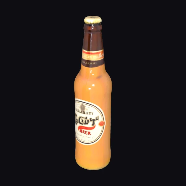 Glass Beer Bottle