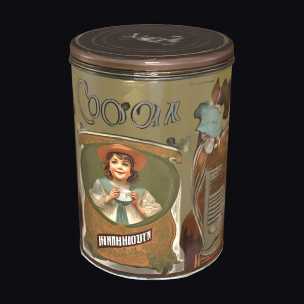 Vintage Cocoa Tin