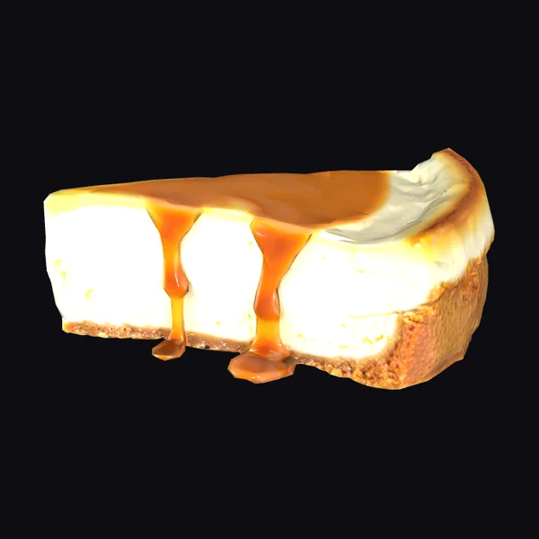 Caramel Cheesecake Slice