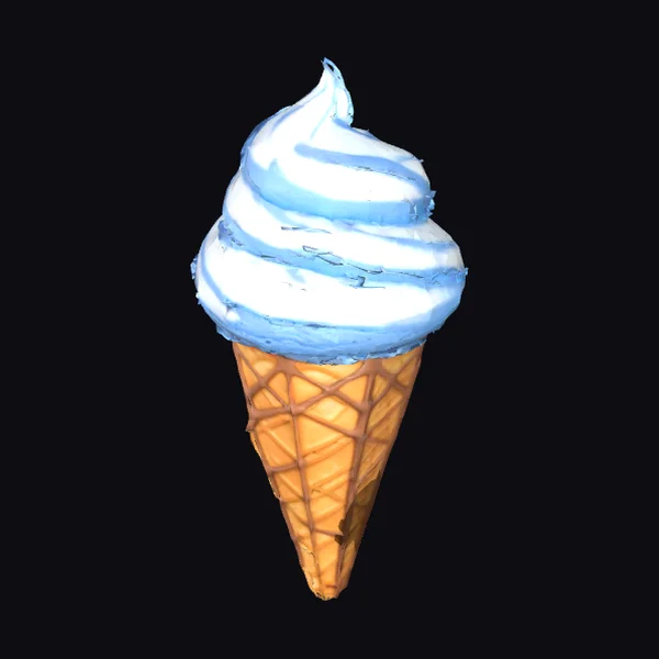 Blueberry Swirl Ice Cream